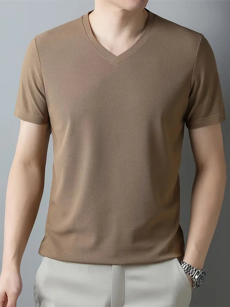 Casual V-Neck T-Shirt