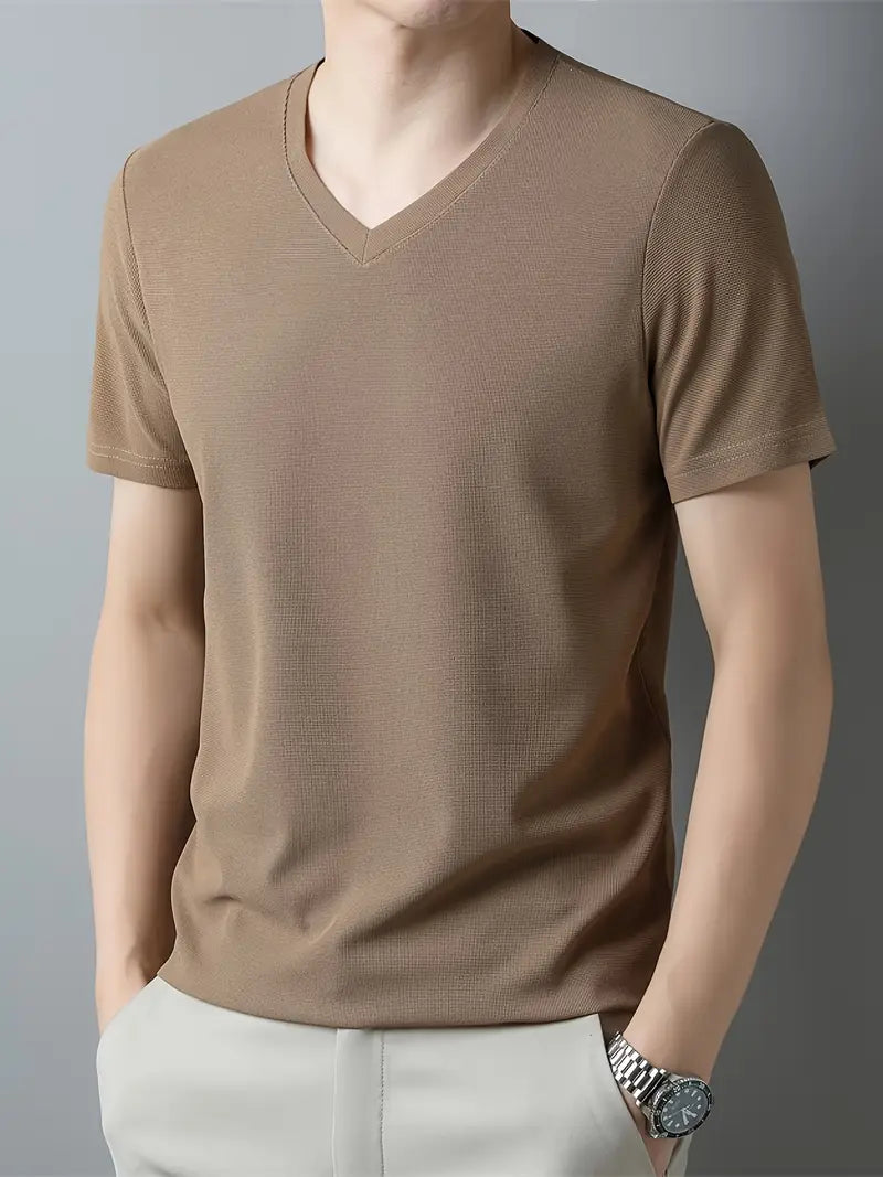 Casual V-Neck T-Shirt