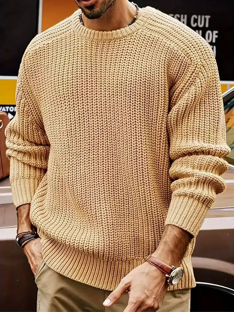 Men's Chunky Knit Sweater