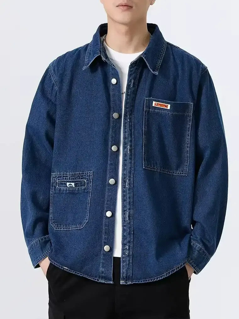 Men's Denim Shirt Jacket