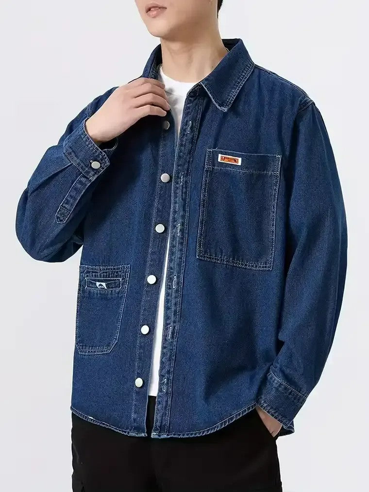 Men's Denim Shirt Jacket