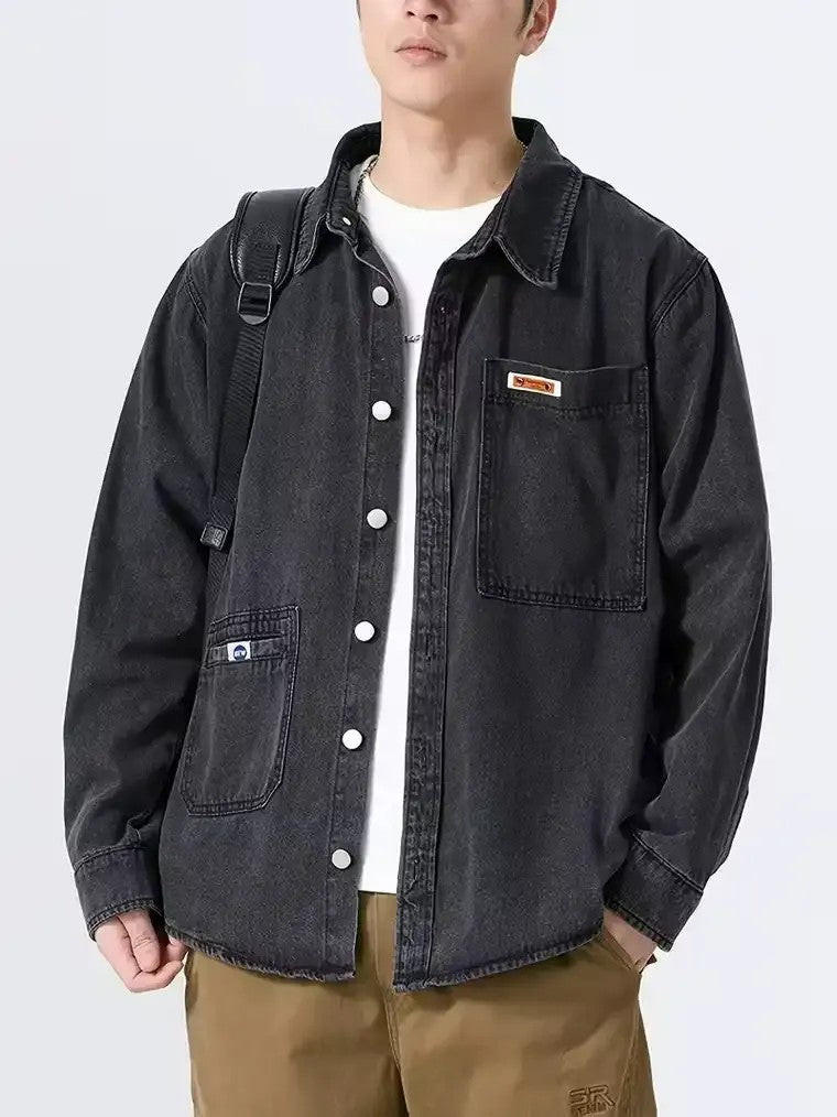 Men's Denim Shirt Jacket