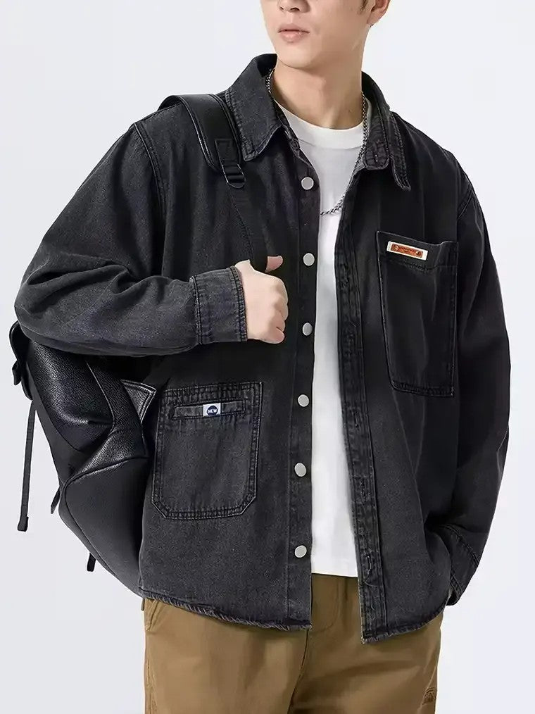 Men's Denim Shirt Jacket