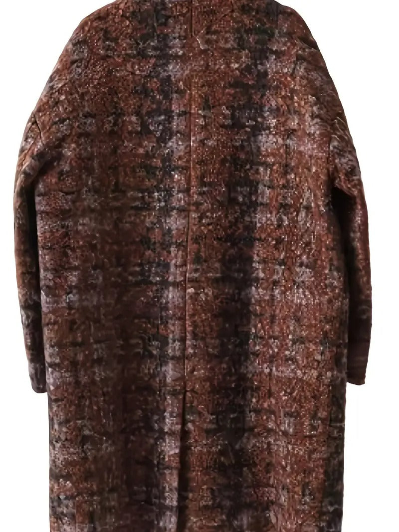 Men's Double-Breasted Overcoat