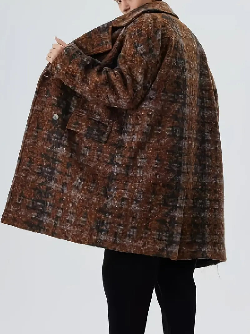 Men's Double-Breasted Overcoat