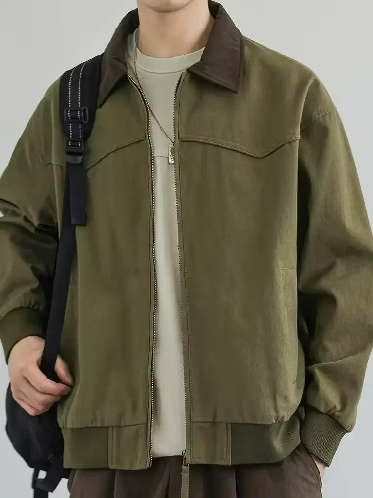 Men's Full-Zip Retro Jacket