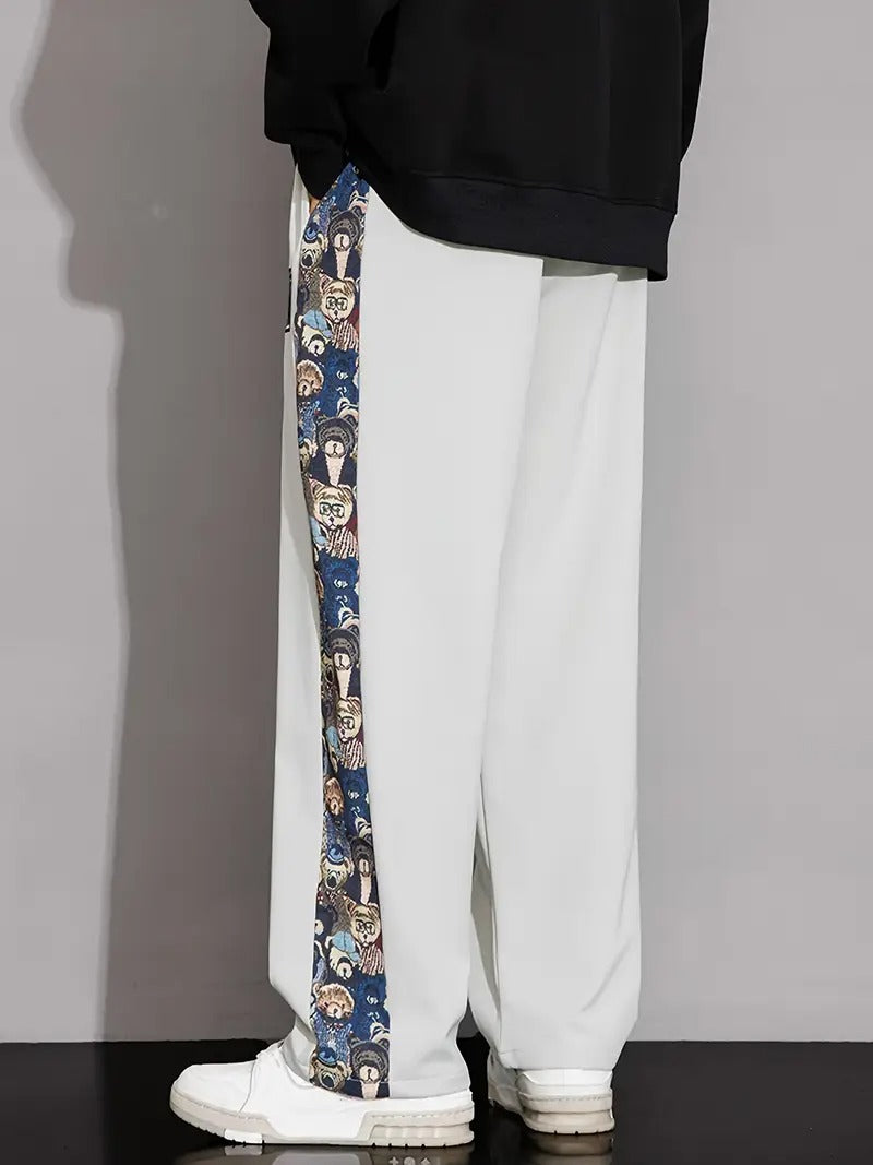 Men's Graphic Drawstring Pants