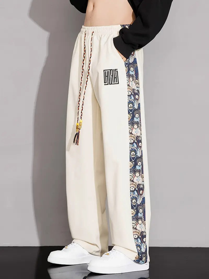 Men's Graphic Drawstring Pants
