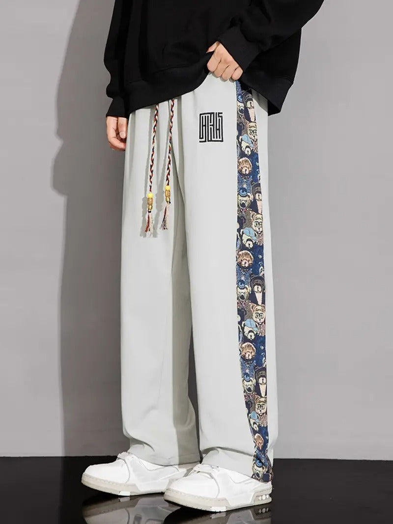 Men's Graphic Drawstring Pants