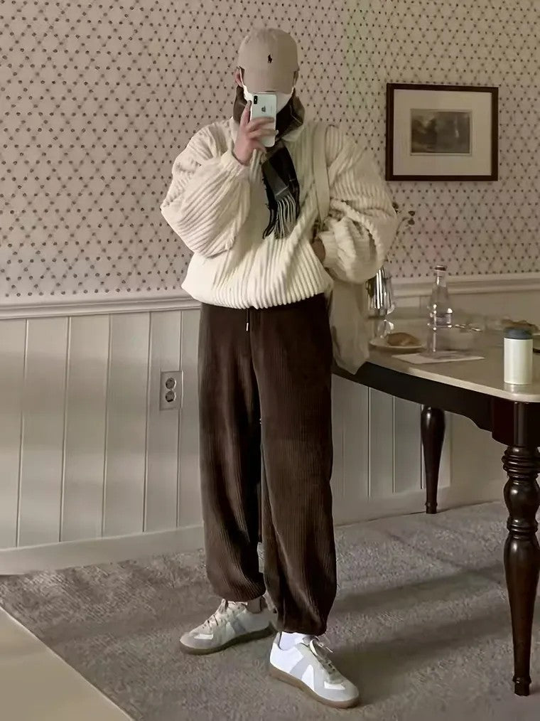 Men's High-Collar Ribbed Jacket