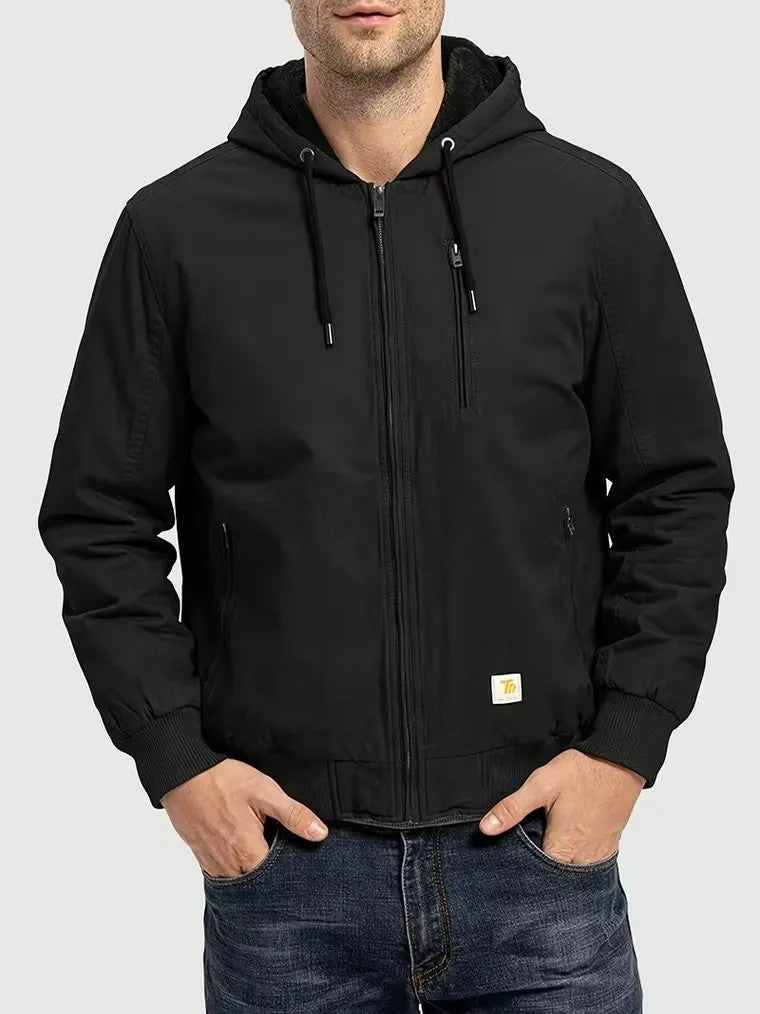 Men's Hooded Worker Jacket