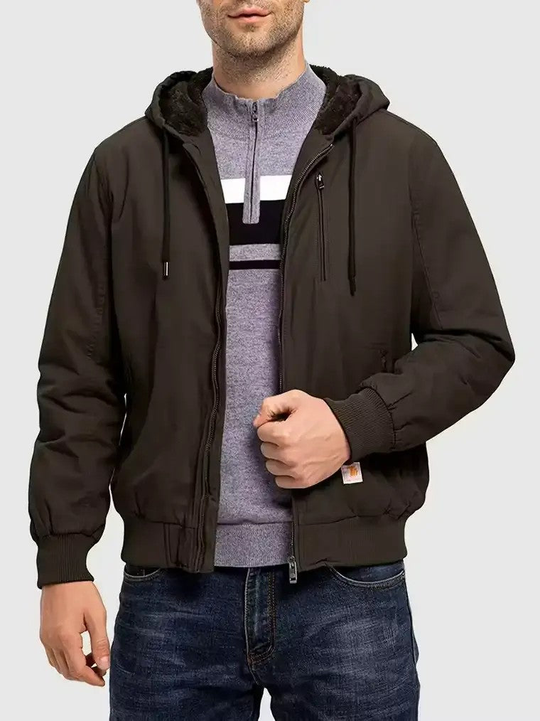 Men's Hooded Worker Jacket