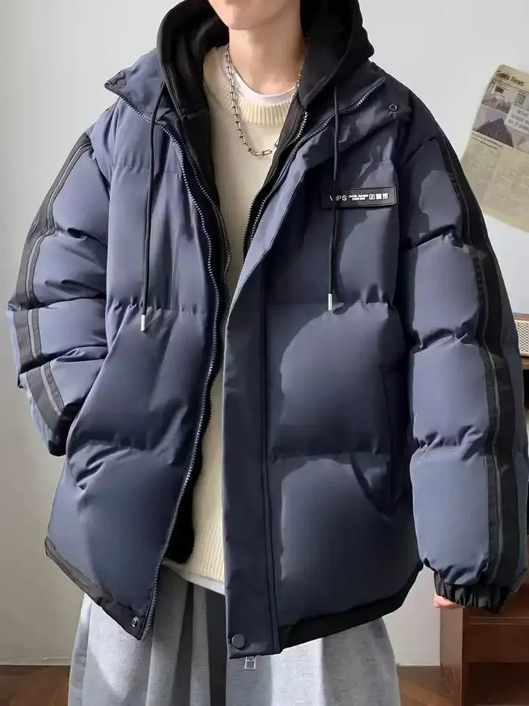Men's Layered Puffer Jacket