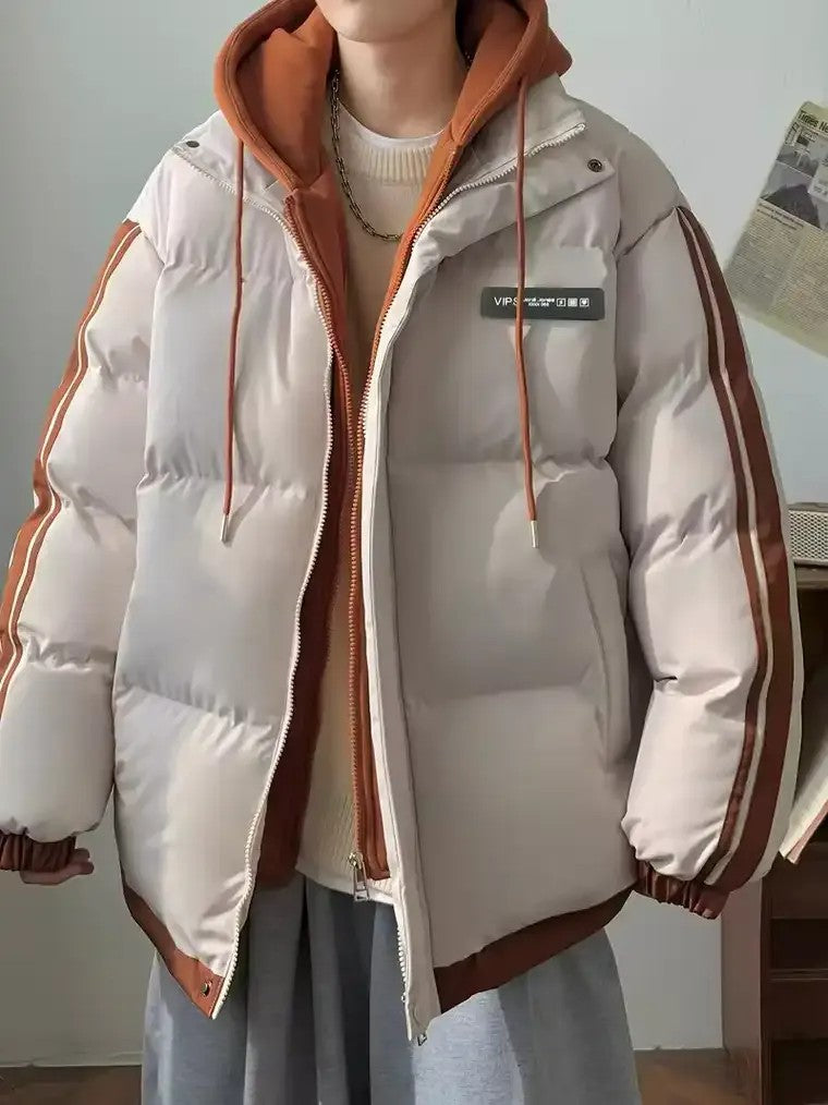 Men's Layered Puffer Jacket