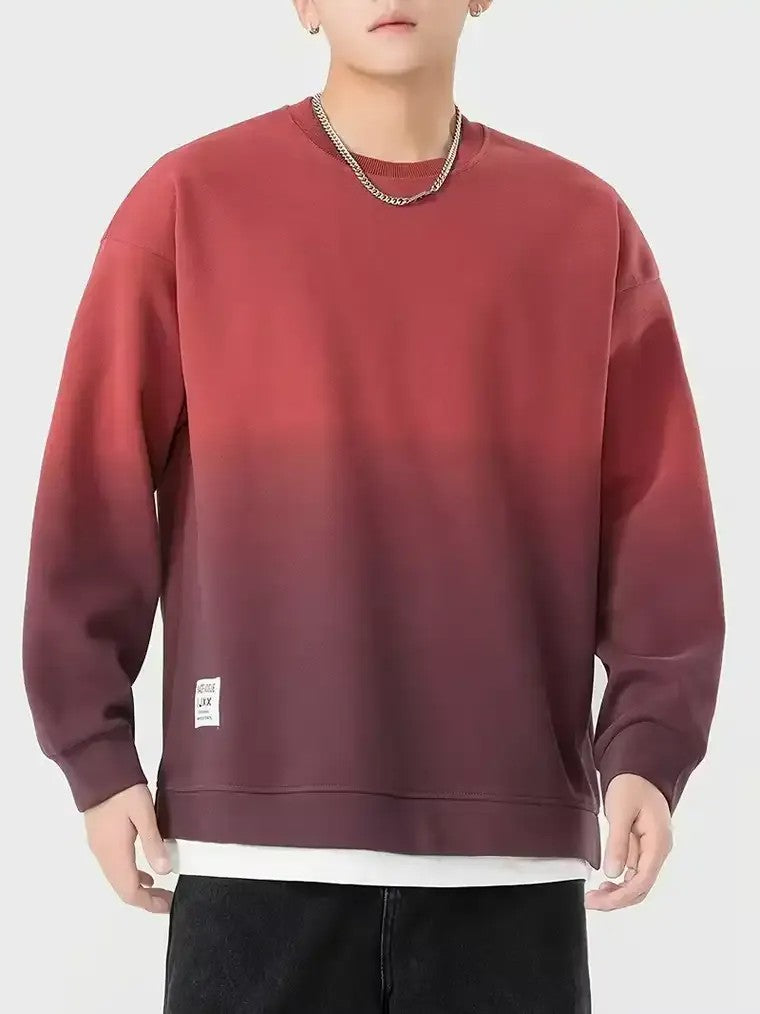 Men's Oversized Gradient Sweater