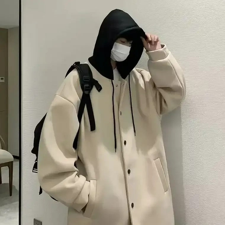 Men's Oversized Hooded Jacket