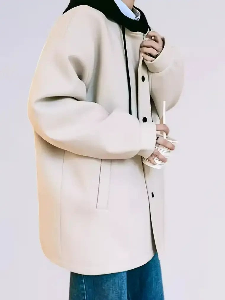 Men's Oversized Hooded Jacket