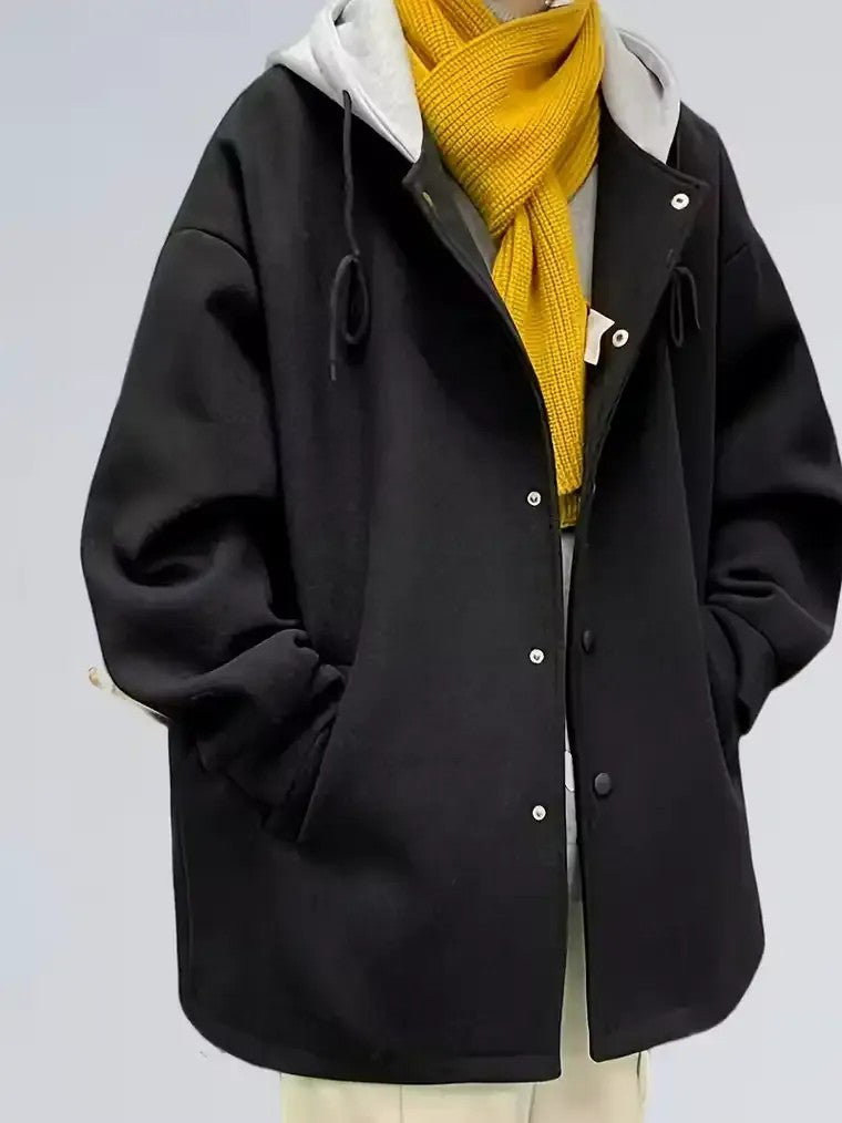 Men's Oversized Hooded Jacket