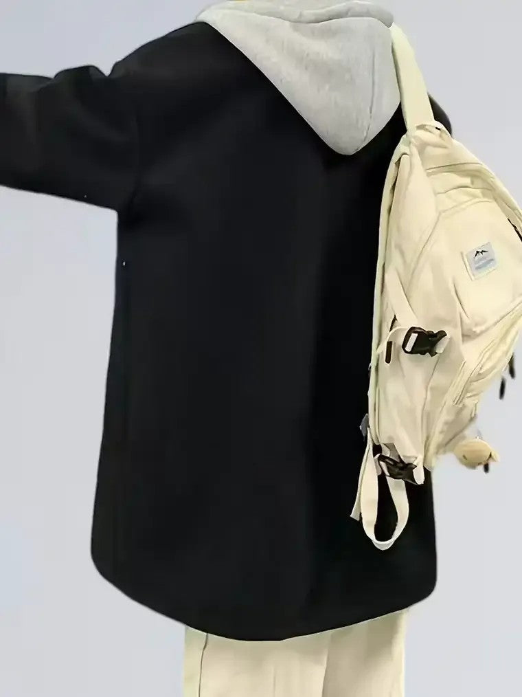 Men's Oversized Hooded Jacket