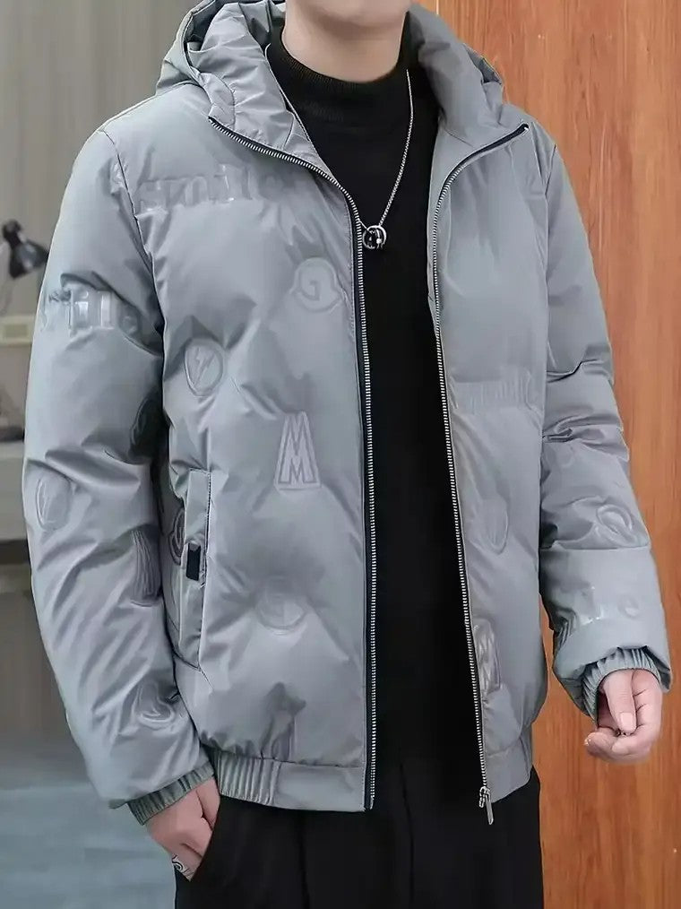 Men's Printed Down Jacket