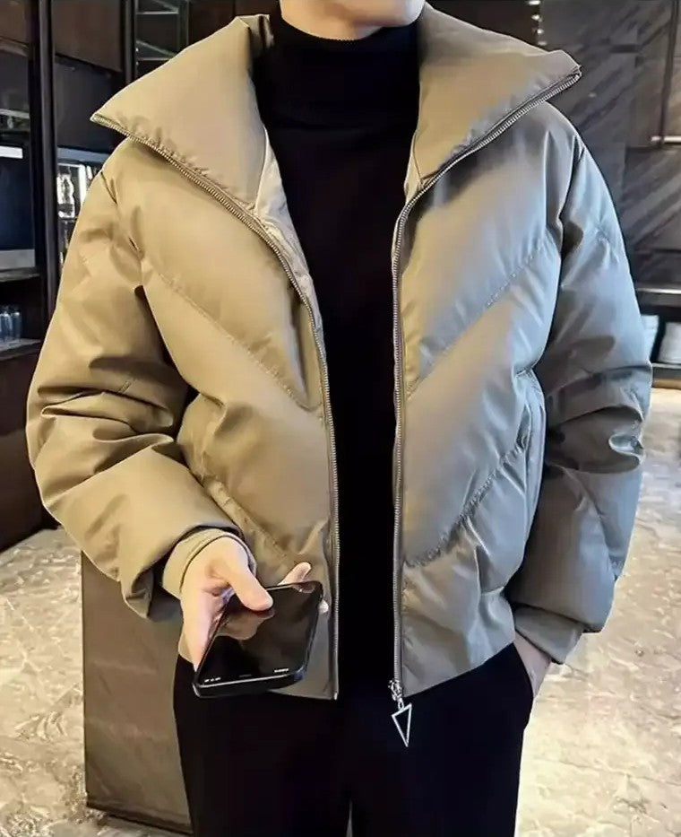 Men's Quilted Puffer Jacket