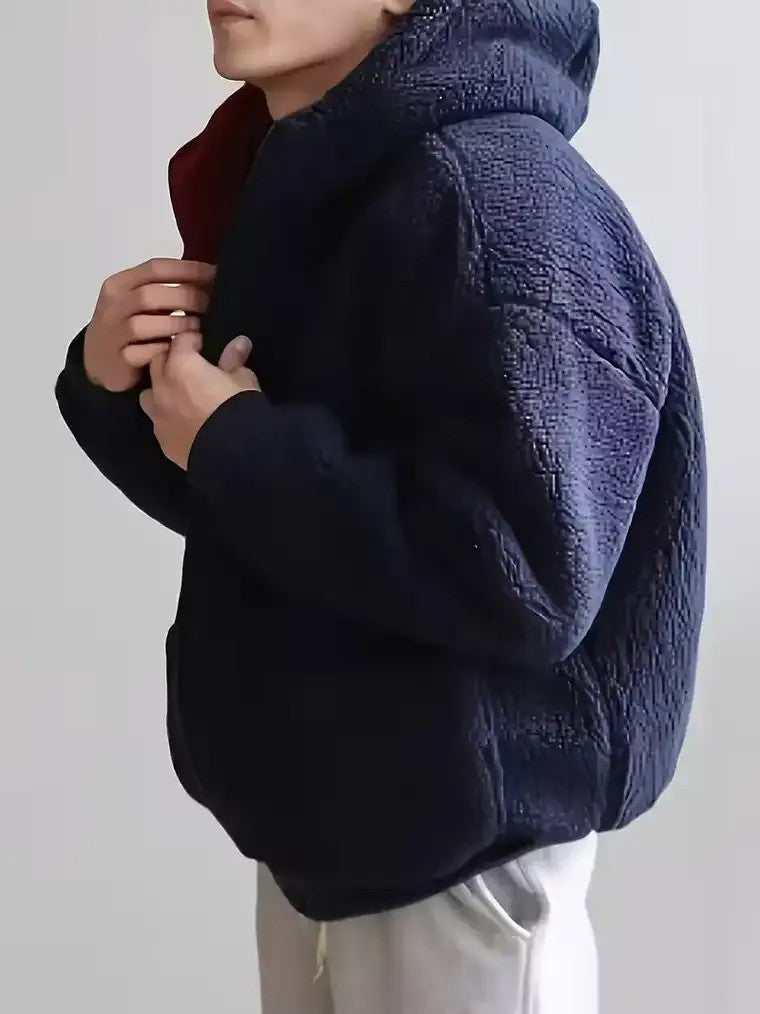 Men's Reversible Hooded Jacket