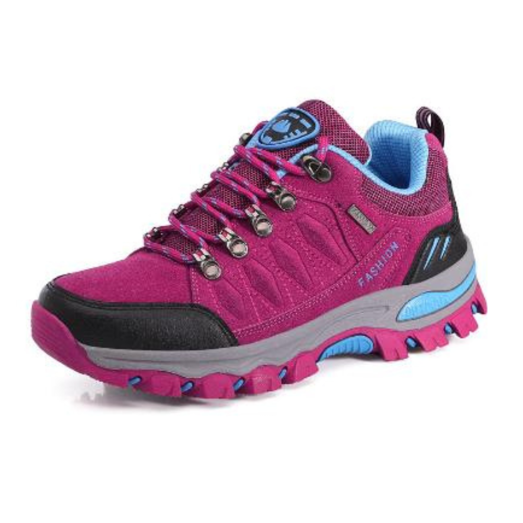 Women's Hiking Shoes with Lace-up and Chunky Sole