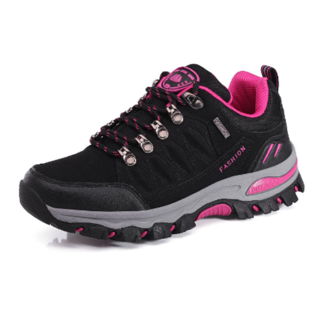Women's Hiking Shoes with Lace-up and Chunky Sole
