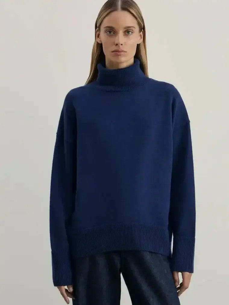 Women's Long Sleeve Turtleneck Sweater