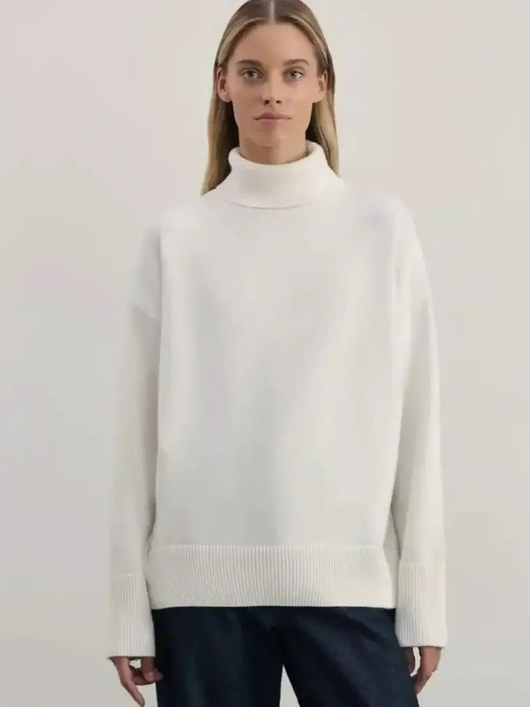 Women's Long Sleeve Turtleneck Sweater