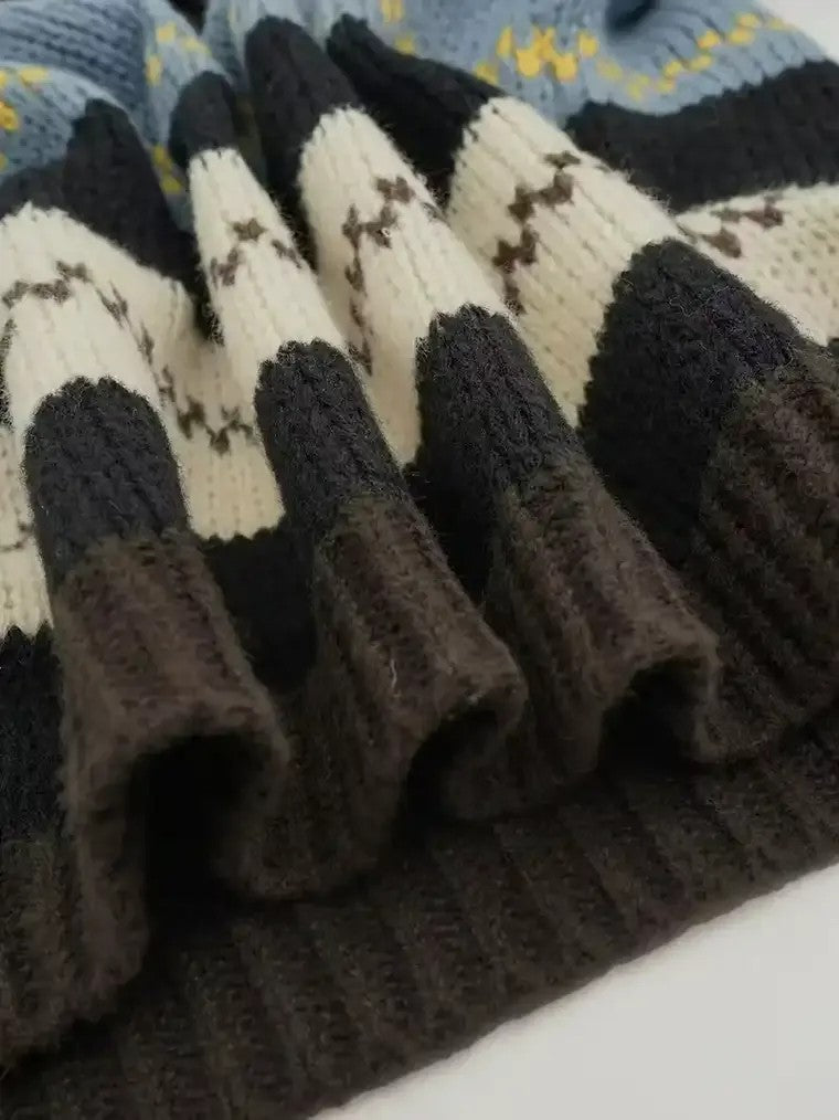 Women's Mock Turtleneck Knit Sweater