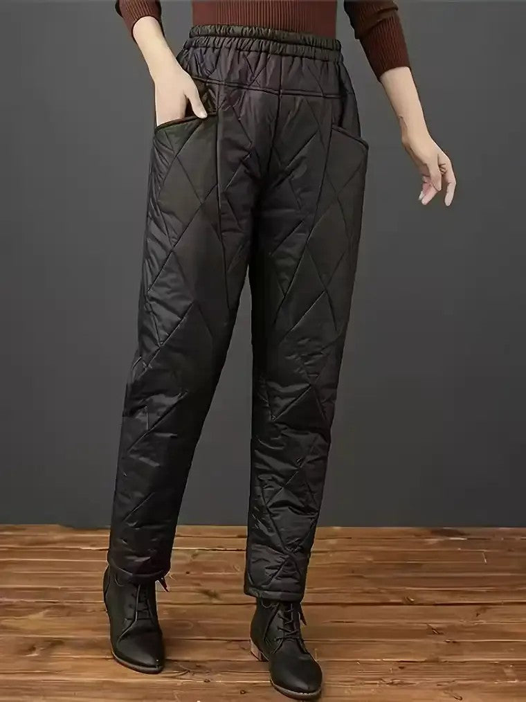 Women's Quilted Puffer Pants