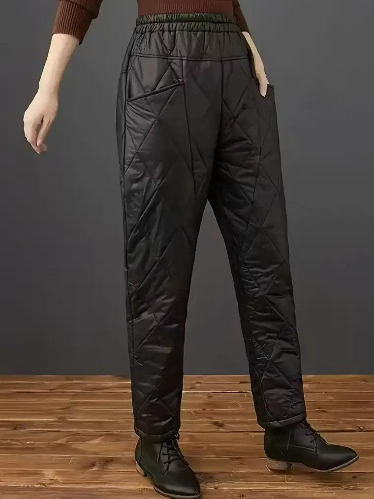 Women's Quilted Puffer Pants