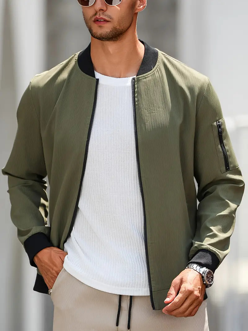 Casual Bomber Jacket