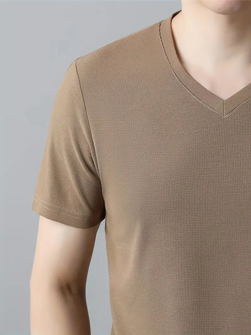 Casual V-Neck T-Shirt