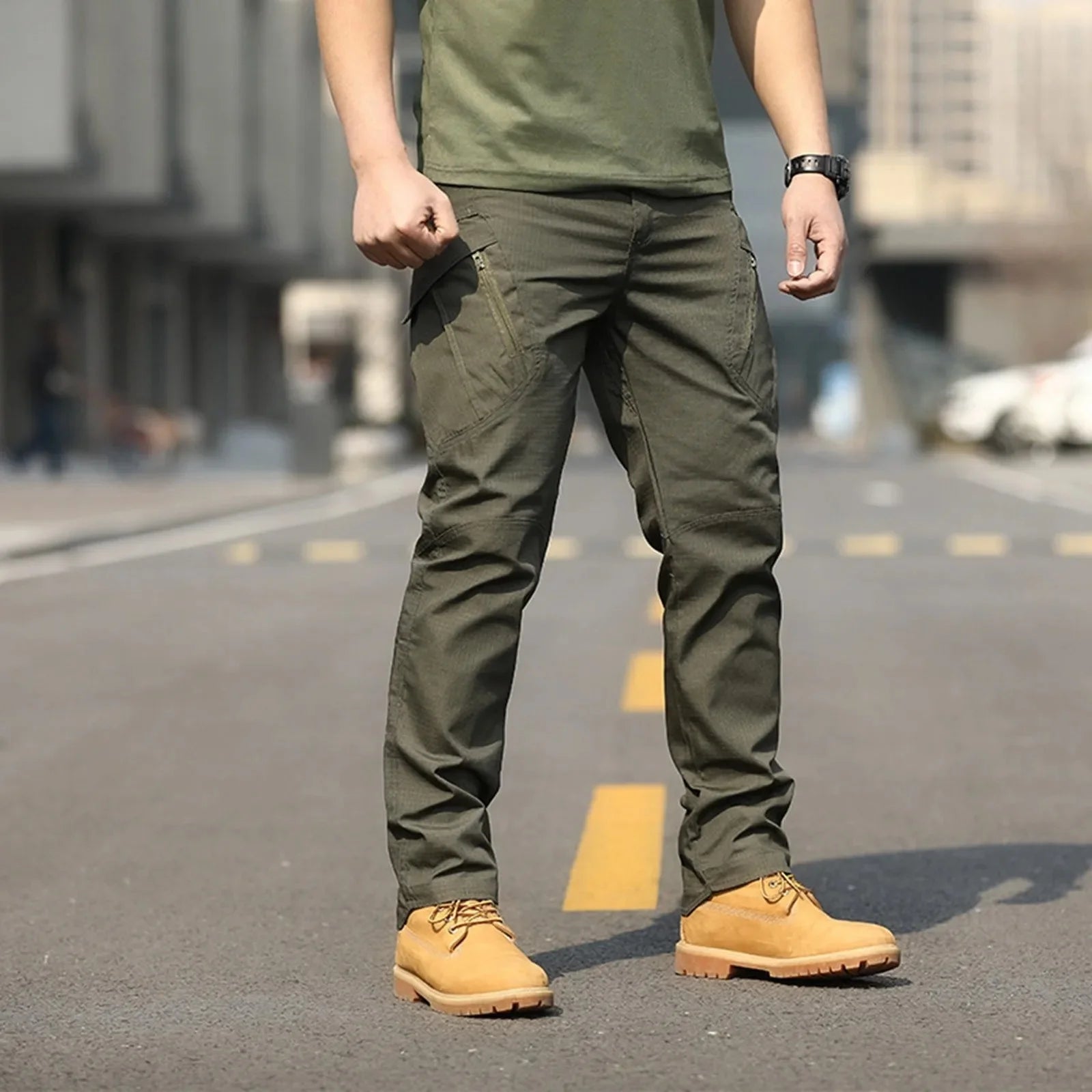 Men's All Season Tactical Cargo Pants with Pockets