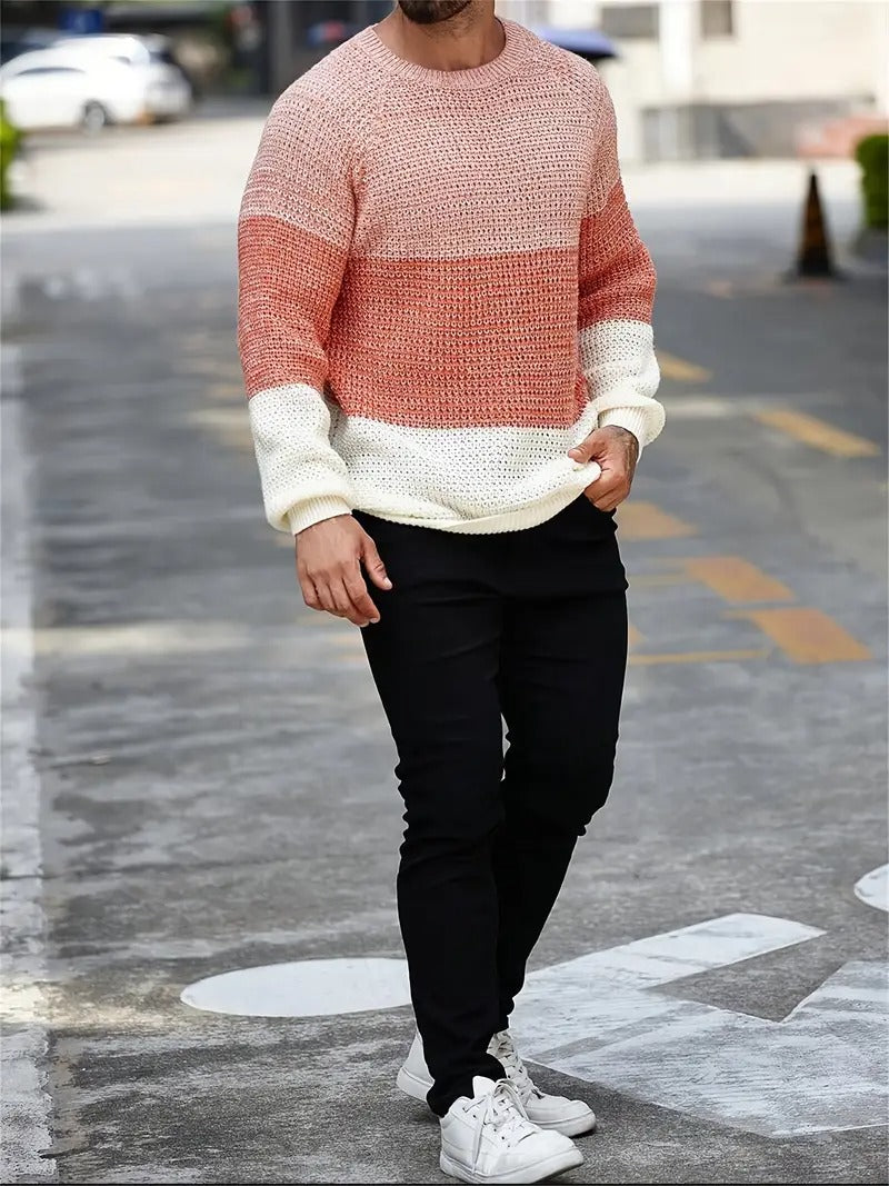 Men's Gradient Knit Sweater