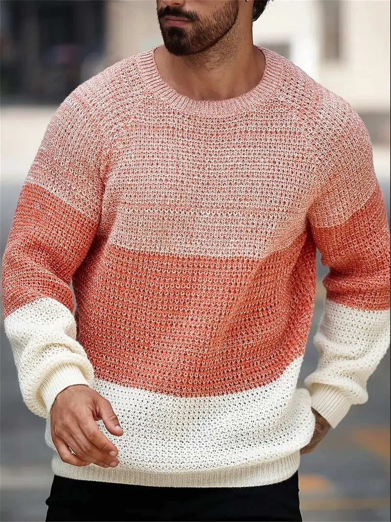 Men's Gradient Knit Sweater
