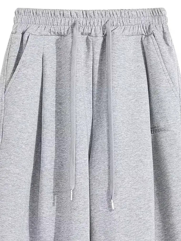 Men's Light Gray Baggy Jogger Pants