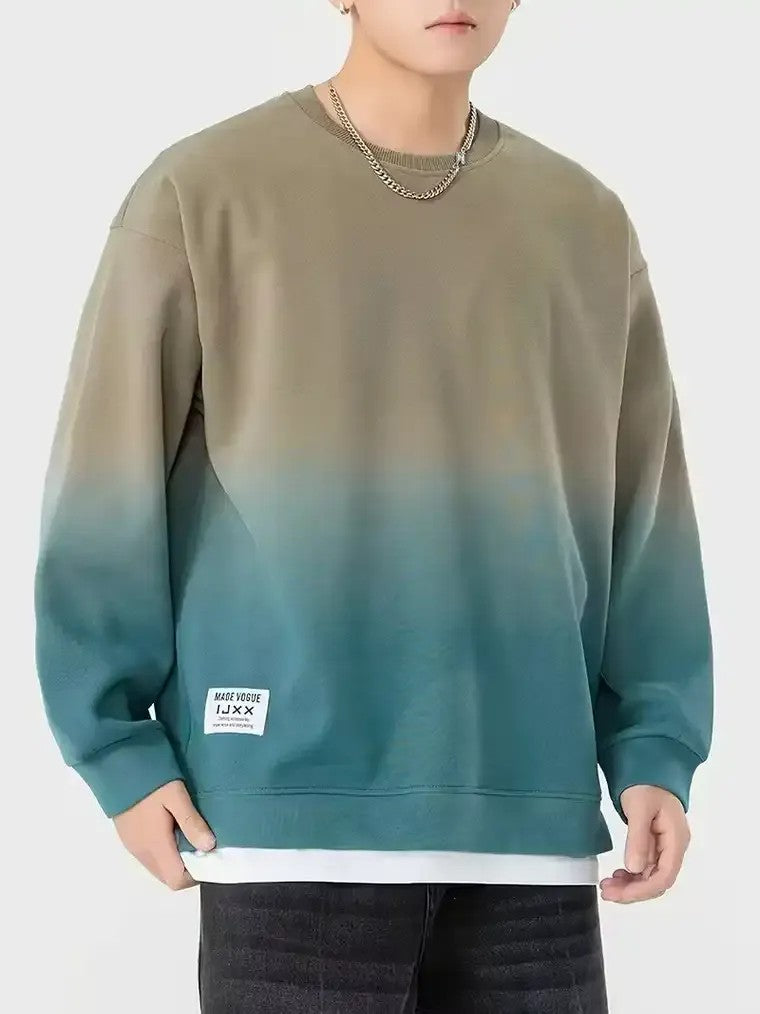 Men's Oversized Gradient Sweater