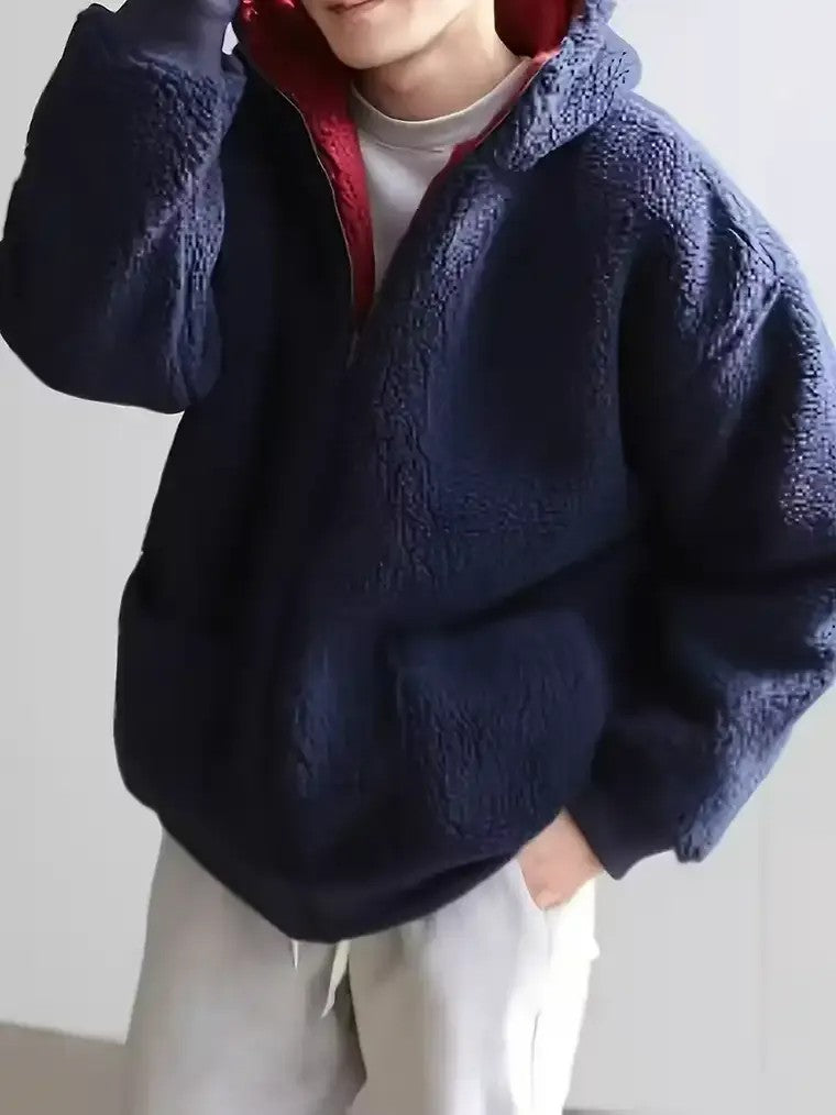 Men's Reversible Hooded Jacket