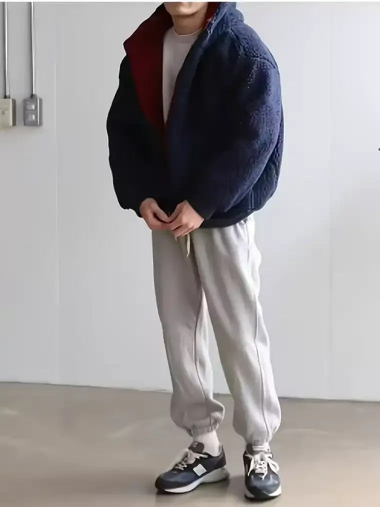 Men's Reversible Hooded Jacket