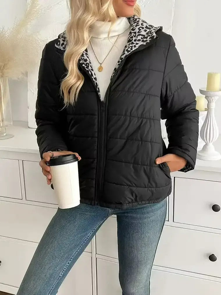 Women's Reversible Puffer Jacket