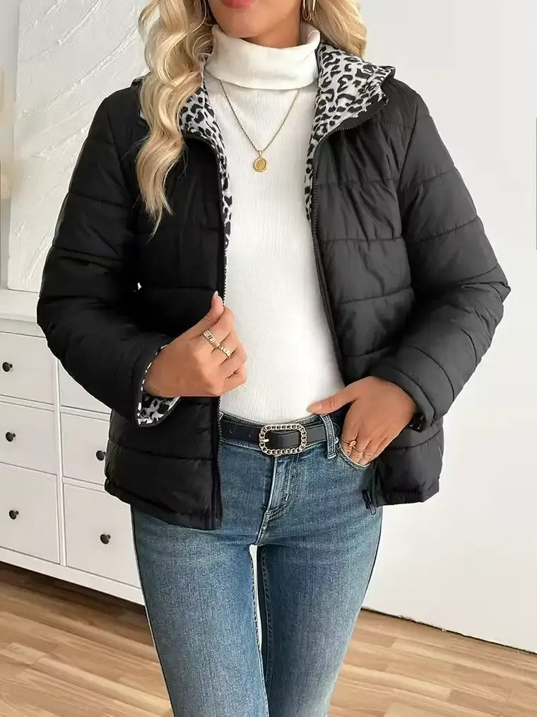 Women's Reversible Puffer Jacket